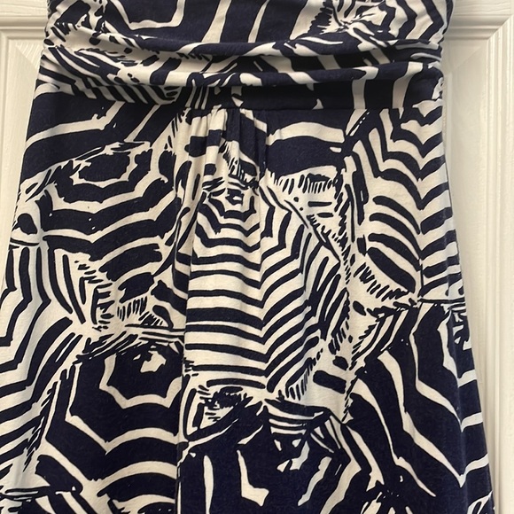 Lilly Pulitzer Sloane Maxi Dress Navy Umbrella Oh Cabana Boy - Picture 10 of 10